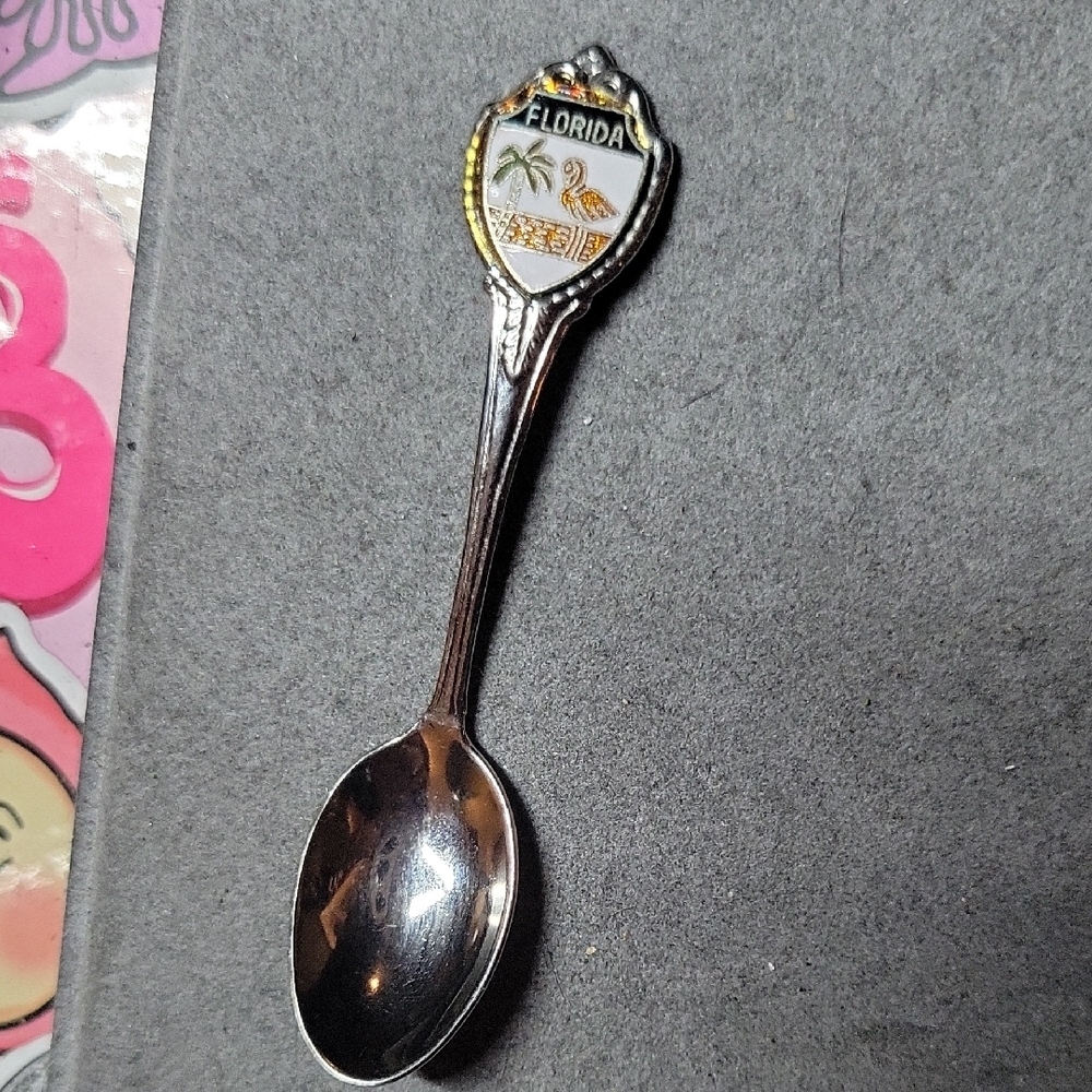 Florida Souvenir Spoon with Emblem
